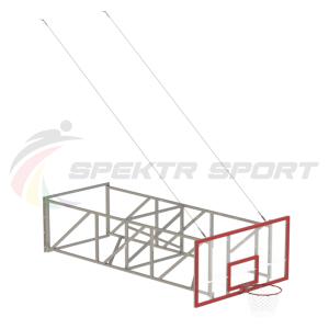 Купить Ферма 2,8 м. для баскетбольного щита 1800х1050 из оргстекла в Горнозаводске 