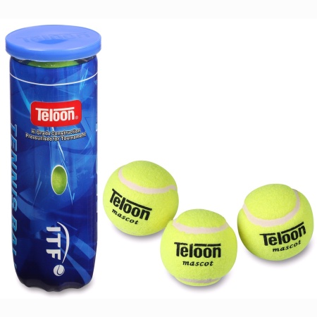 Купить Мяч для большого тенниса Teloon 616Т Р3  (3 шт) в Горнозаводске 