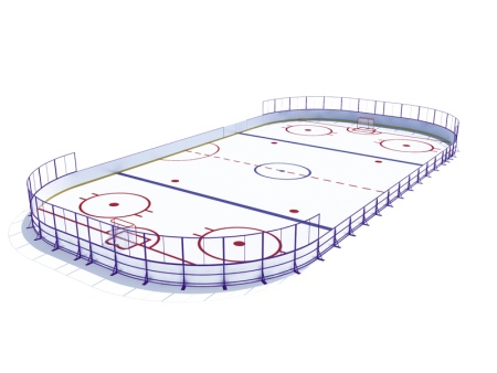 Купить Хоккейная коробка SP К 200 в Горнозаводске 