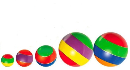 Купить Мячи резиновые (комплект из 5 мячей различного диаметра) в Горнозаводске 