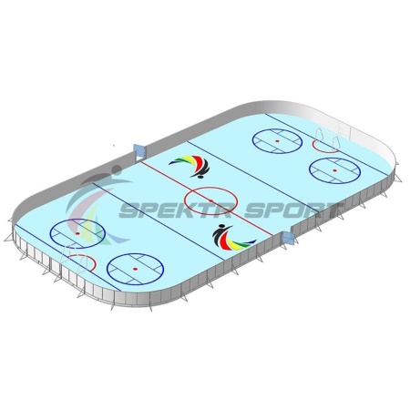 Купить Хоккейная коробка, борта фанера 12 мм, 30×15 в Горнозаводске 